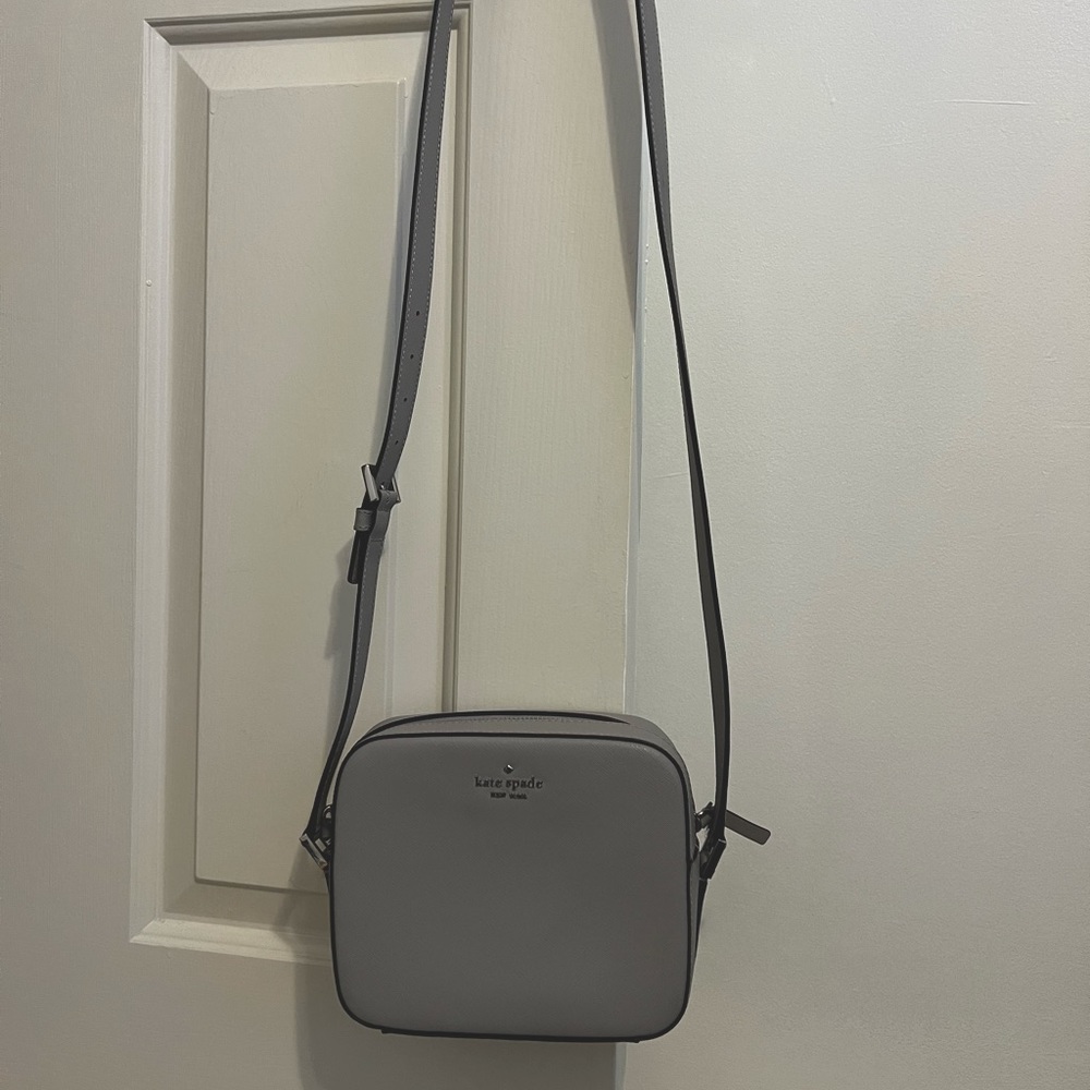 Gray Kate Spade Crossbody